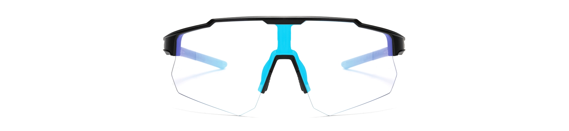 Light-adaptive lens indoors — clear